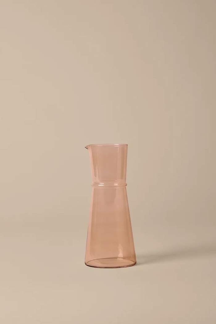 Ferm Living bokal od bojanog stakla 25 x 11 cm 1104272740 roza AA00