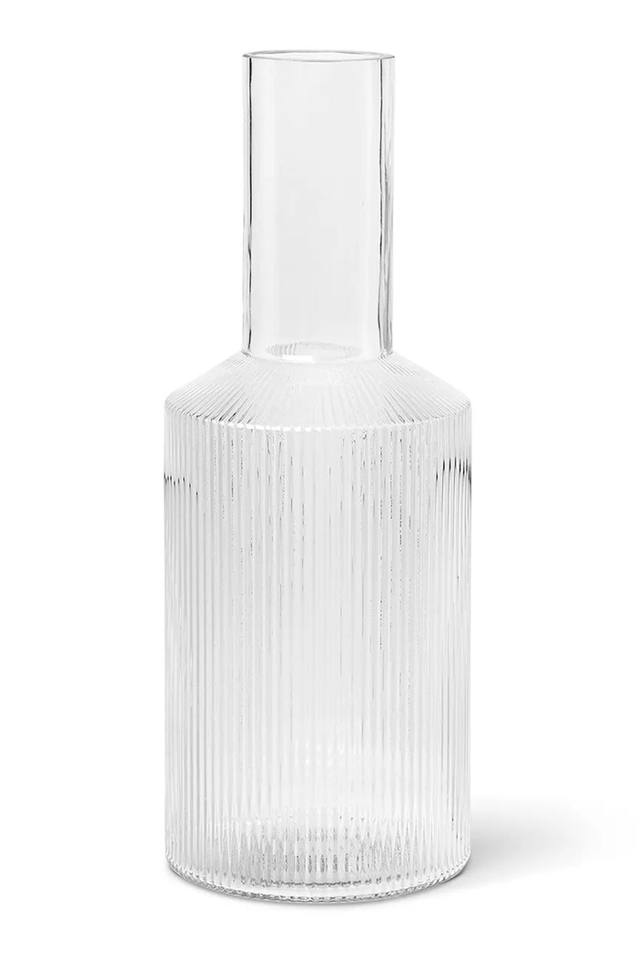 Ferm Living Karafka do wody ze szkła dmuchanego transparentny 5439