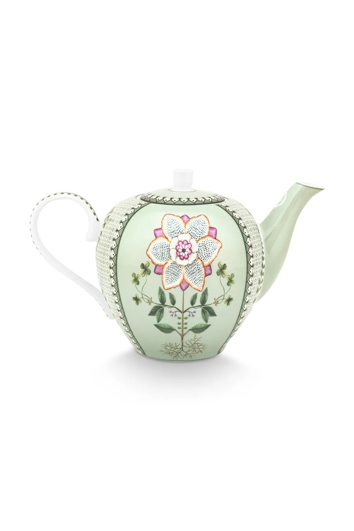 Pip Studio teáskanna Lily&Lotus 1,6 L 51005084 zöld AA00