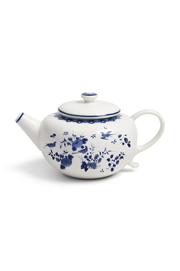 &k amsterdam czajnik do herbaty Delftware biały 17945.