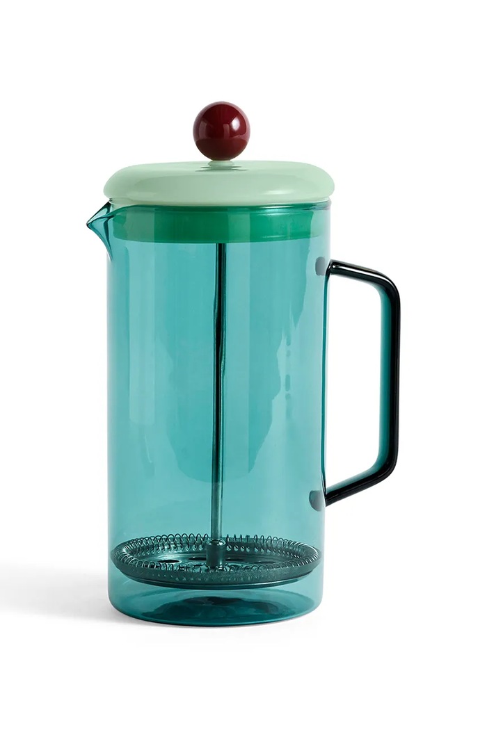 Καφετιέρα με έμβολο HAY French Press 1 L τιρκουάζ AB396.A938