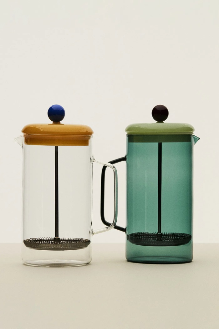 Καφετιέρα με έμβολο HAY French Press 1 L AB396.A938 τιρκουάζ AA00