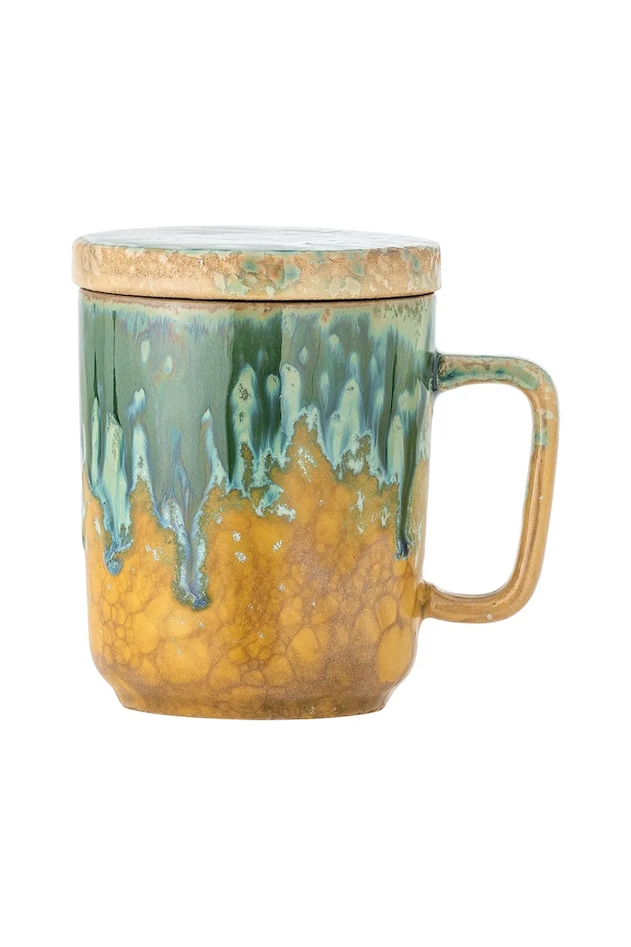 Skodelica z infuzerjem Bloomingville Yuma 250 ml pisana 82061984