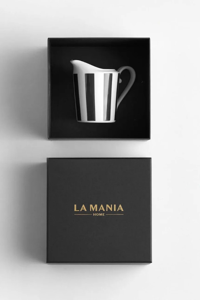 La Mania tejesköcsög Stripes 200 ml többszínű 5905549438831