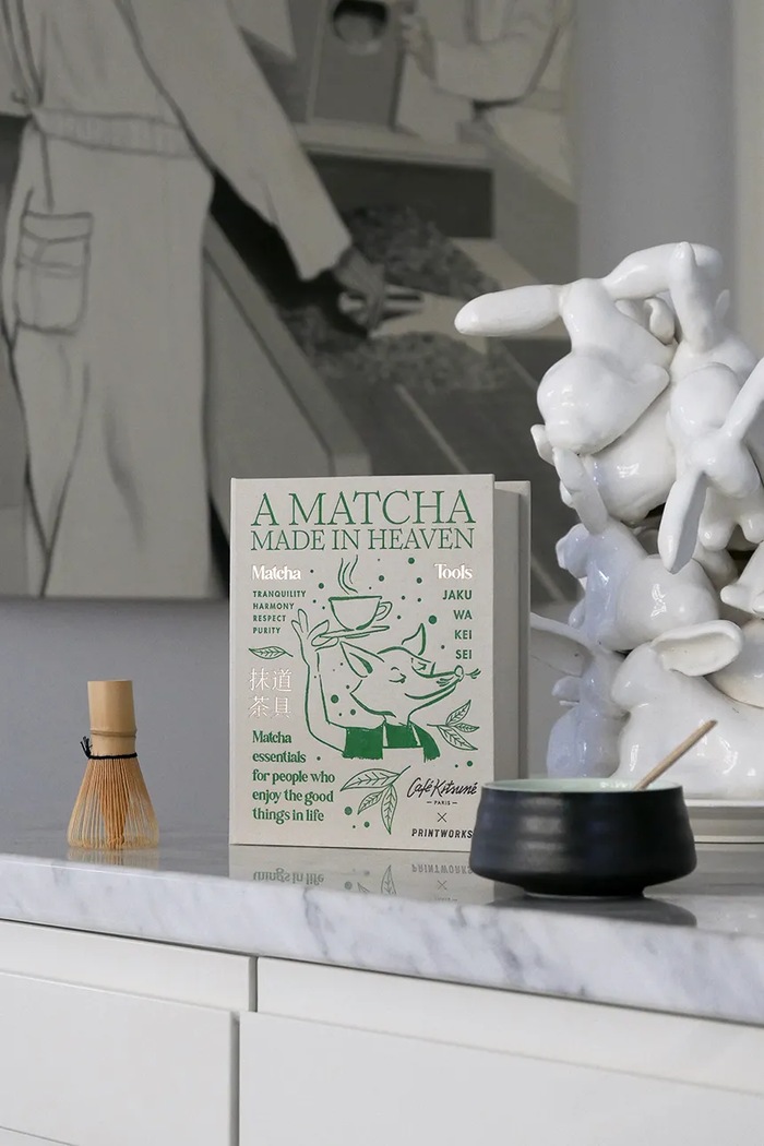 Printworks set de accesorii matcha x Cafe Kitsuné 23,5 x 18 x 8 cm PW00672