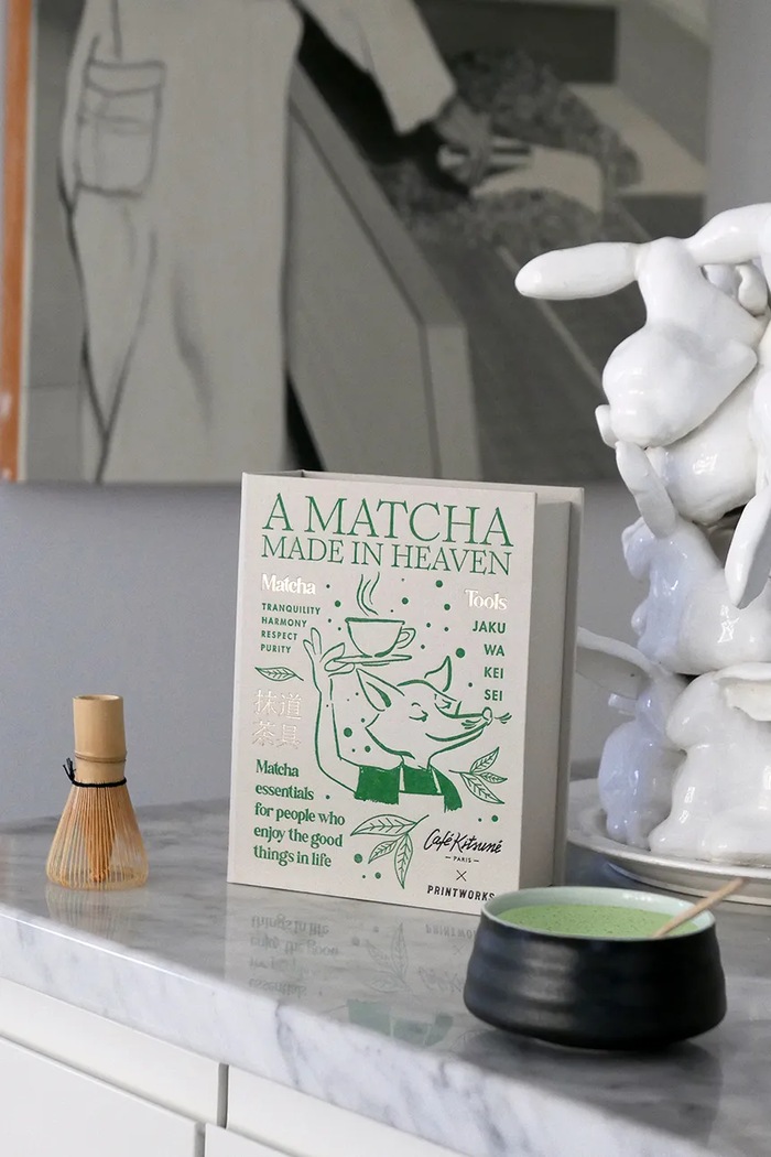 Printworks set de accesorii matcha x Cafe Kitsuné 23,5 x 18 x 8 cm PW00672