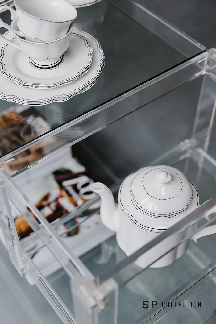 S|P Collection vrč za čaj iz porcelana 1,3 l bela 856238
