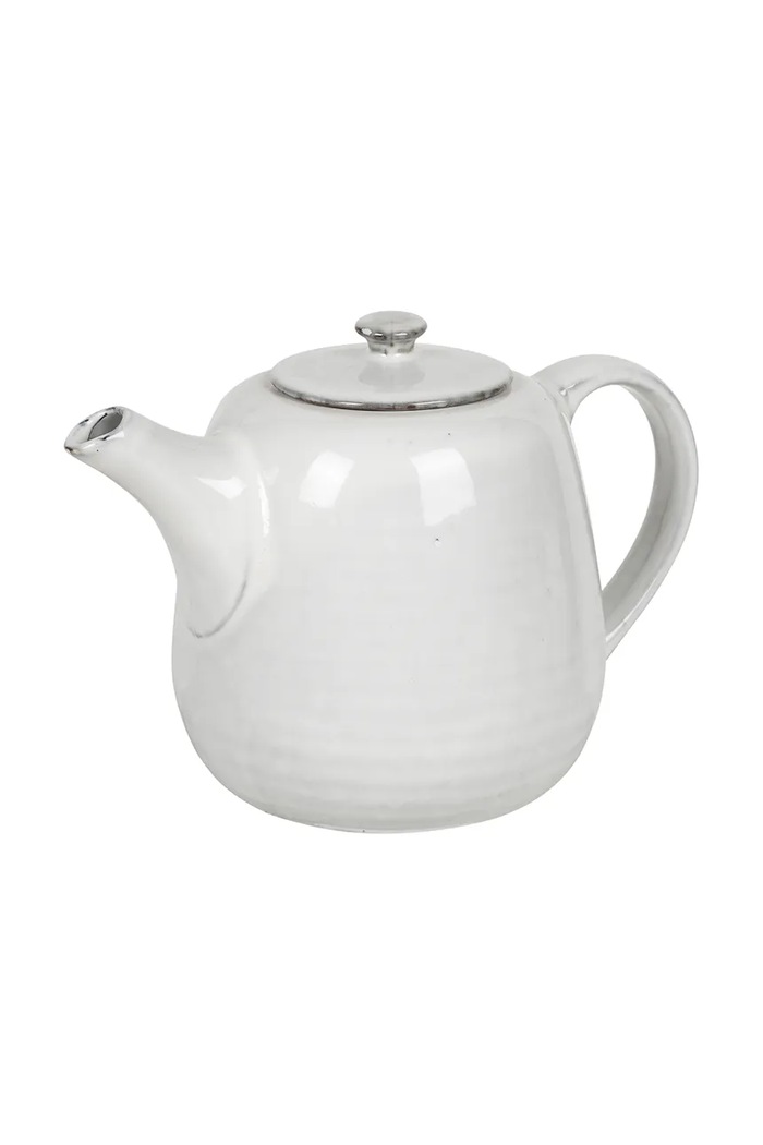 Broste Copenhagen Dzbanek do herbaty z kamionki Nordic Sand 1,3 l beżowy 14533025