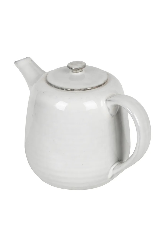 Broste Copenhagen Dzbanek do herbaty z kamionki Nordic Sand 1,3 l 14533025 beżowy AA00