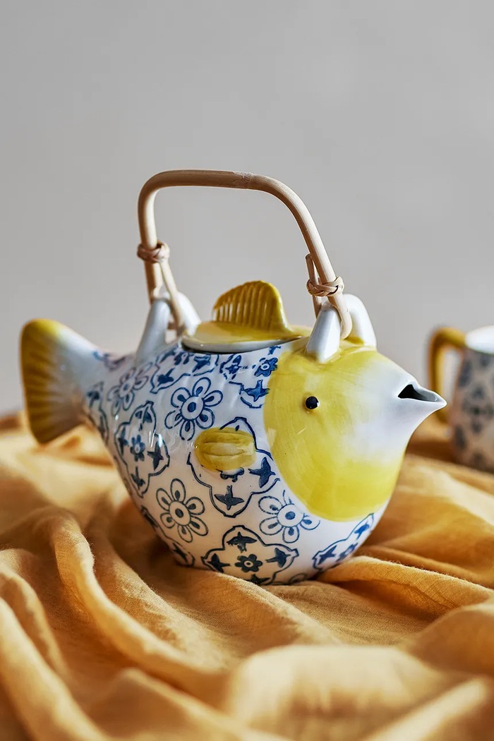 Bloomingville глечик для чаю з фаянсу 24 x 13,5 x 13 cm барвистий 82063377