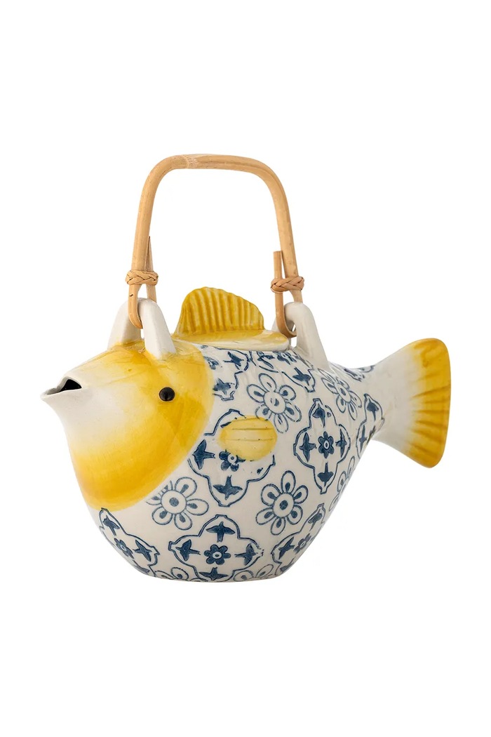 Bloomingville глечик для чаю з фаянсу 24 x 13,5 x 13 cm 82063377 барвистий AA00