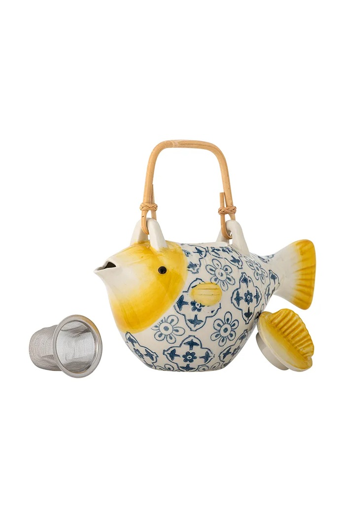 Кухня та бар Bloomingville глечик для чаю з фаянсу 24 x 13,5 x 13 cm 82063377 барвистий