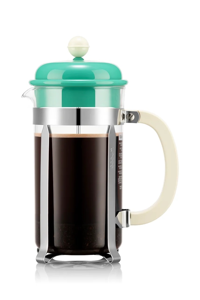 Bodum zaparzacz tłokowy do kawy ze szkła borokrzemianowego Caffettiera 1 l zielony 1918.746.761