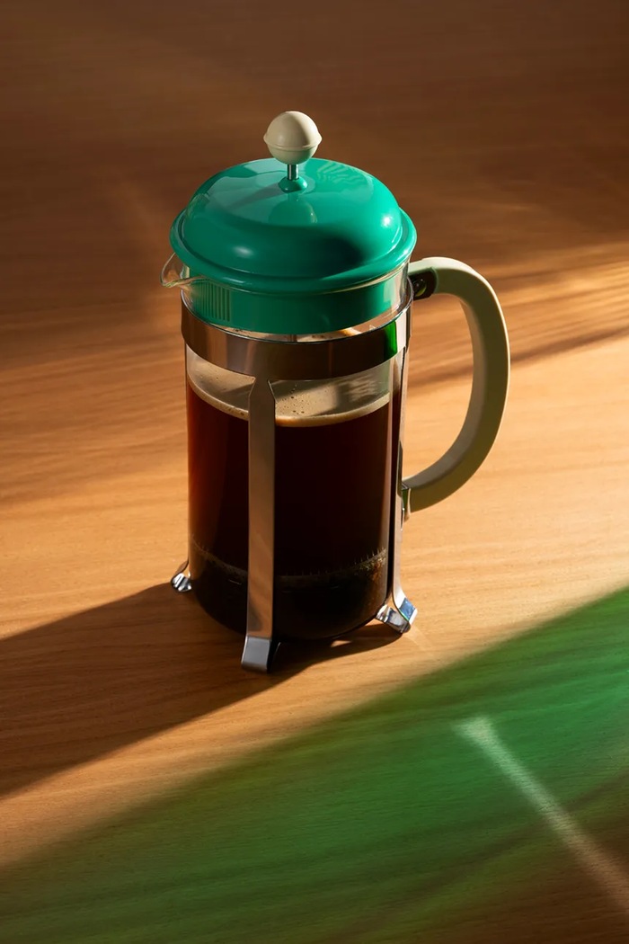 Kuchnia i bar Bodum zaparzacz tłokowy do kawy ze szkła borokrzemianowego Caffettiera 1 l 1918.746.761 zielony