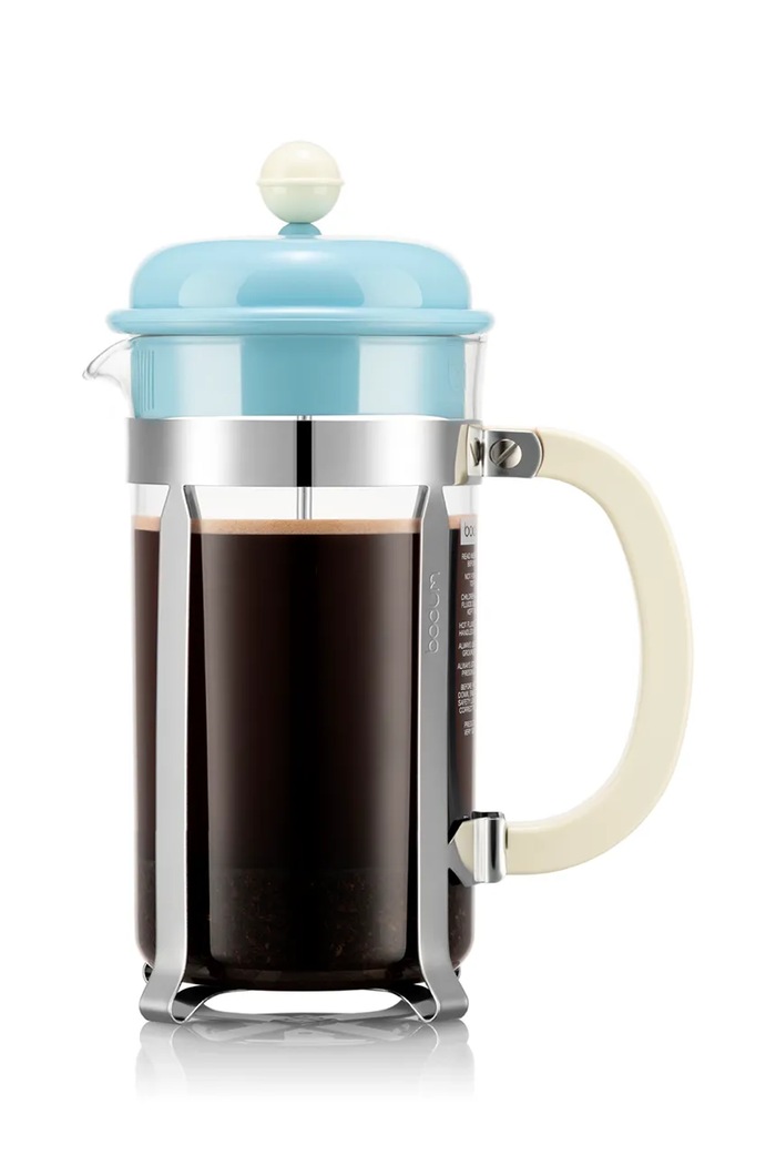 Bodum Ibric de cafea presă franceză Caffettiera 1 l albastru 1918.760.761
