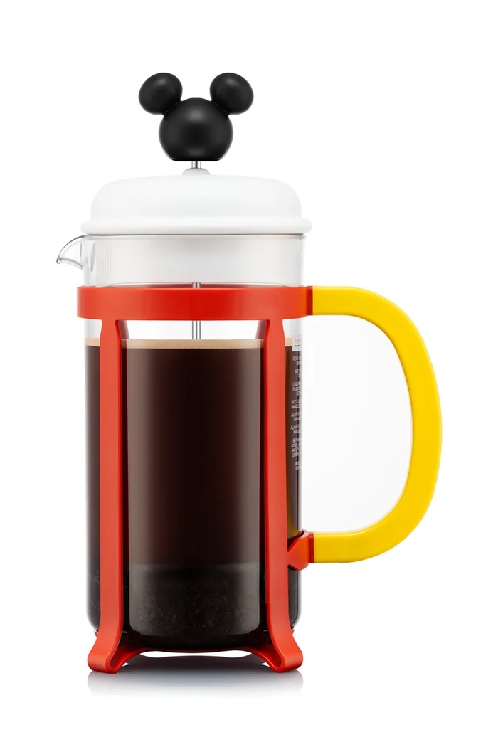 Bodum zaparzacz tłokowy do kawy ze szkła borokrzemianowego Jawa Disney-Mickey 1 l multicolor 1908.829SA.DSN