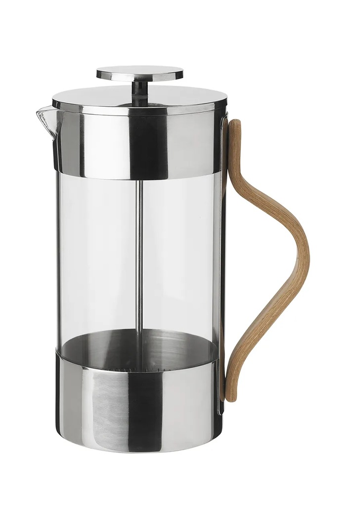 Stelton kawiarka tłokowa ze szkła 1 l srebrny X.239.1
