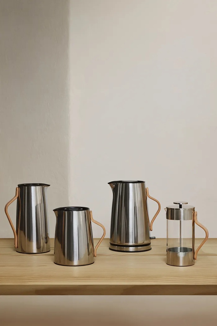 Stelton kawiarka tłokowa ze szkła 1 l X.239.1 srebrny AA00