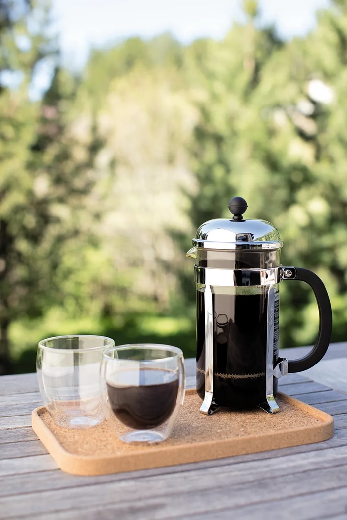 Bodum infuzor za kavo iz borosilikatnega stekla 1 l 1928.16 siva AA00