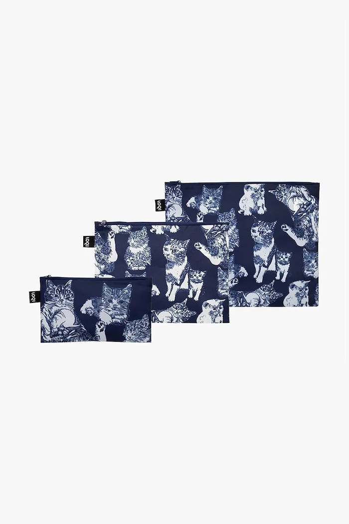Set vrećica LOQI Red Poppy 3-pack šarena Q.ZP.RP.CA