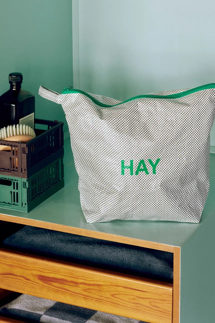 Dodaci Set vrećica HAY Candy Mono Wash Bag 3-pack AE750.E493.AB48 siva