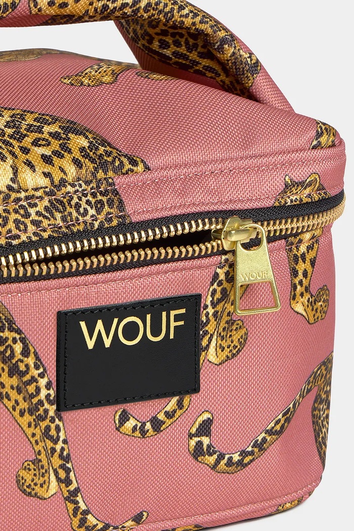 Cestovná kozmetická taštička WOUF Blush Leopard 20 x 12 x 15 cm TV250017 viacfarebná AA00