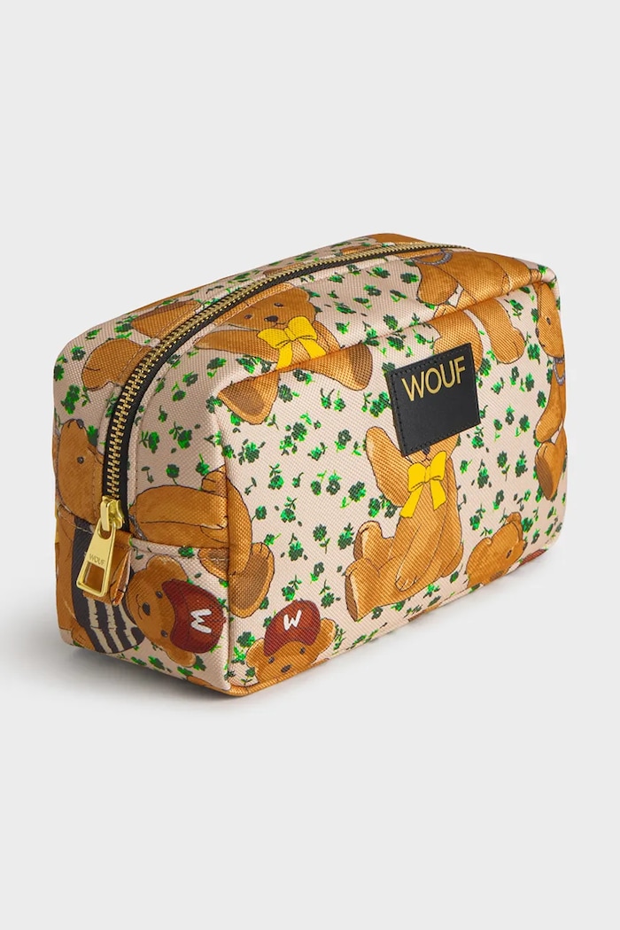 WOUF kosmetyczka podróżna Cute 20 x 13 x 9,5 cm TT250013 beżowy AA00