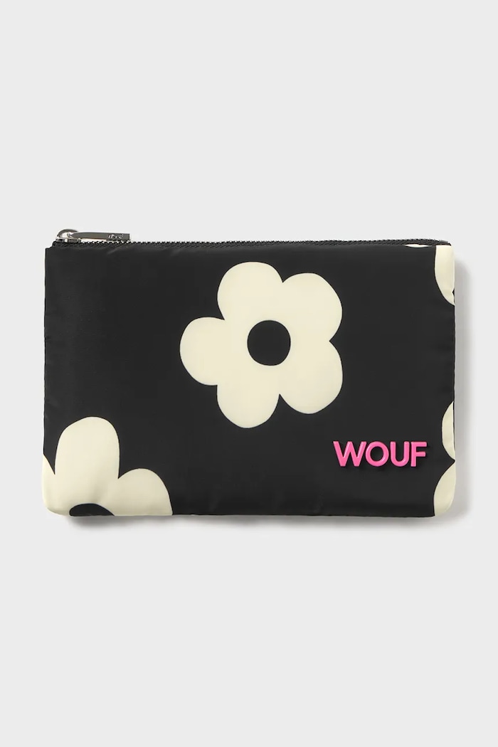 WOUF portfard Night Daisy 21 x 13 cm negru PP260012