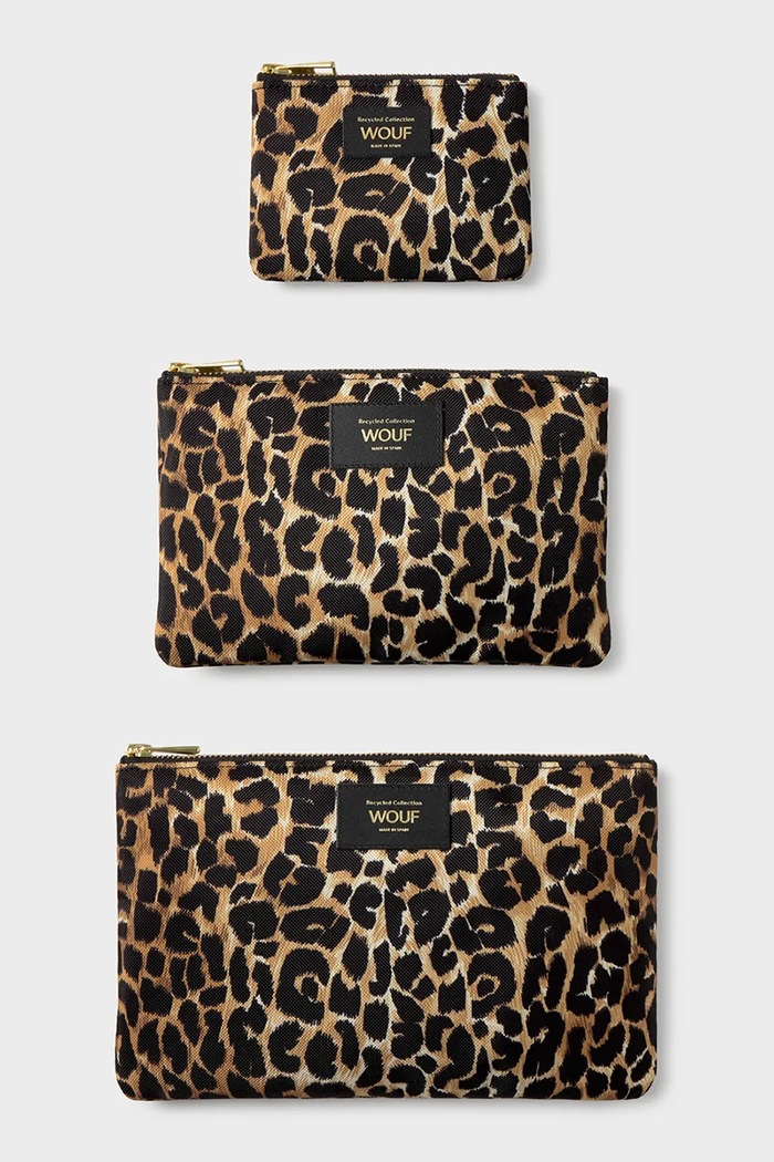 Doplňky WOUF Kosmetická taštička 21 x 13 cm PP260039 hnědá