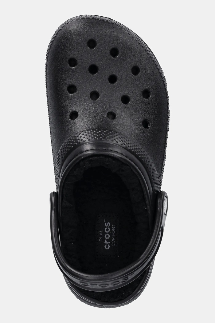 Pantofle Crocs Classic Lined Clog černá 203591.CLASSIC.LINED.BL