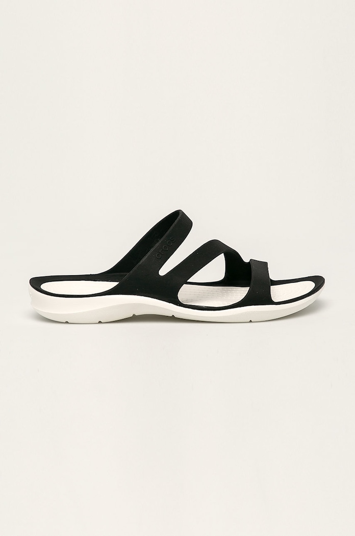 Crocs - Papucs cipő 203998.BLACK Swiftwater Sandal W szintetikus fekete 203998.BLACK