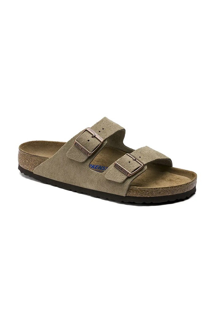 Birkenstock suede sliders Arizona VL 51463 brown AA00