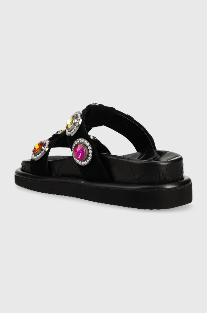 Obuwie Kurt Geiger London klapki skórzane Orson 9107100209.BLACK czarny