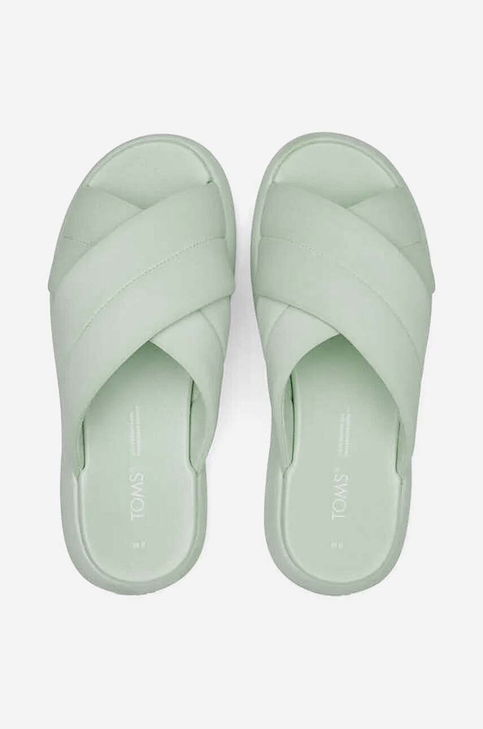 Šľapky Toms Toms Alpargata Mallo Crossover 10019705 MINT Toms tyrkysová 10019705