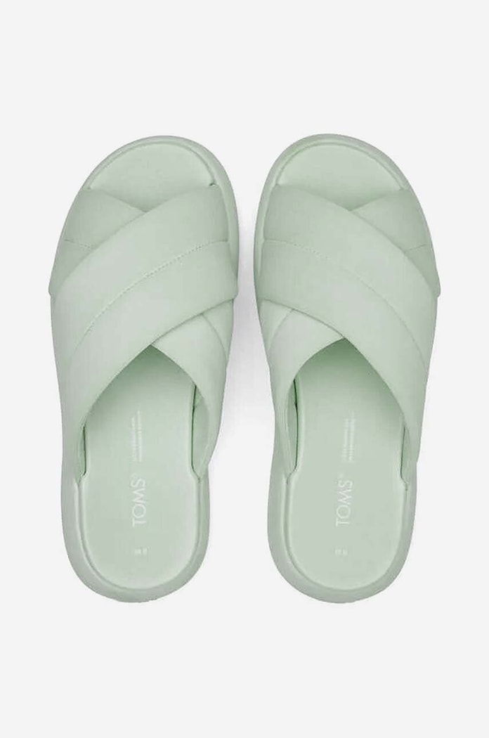 Šľapky Toms Toms Alpargata Mallo Crossover 10019705 MINT Toms tyrkysová 10019705