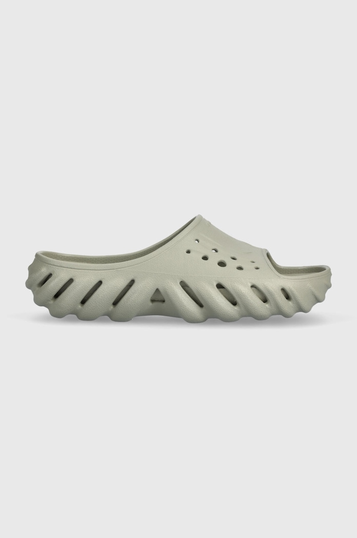 Crocs papuci Echo Slide sintetic gri 208170