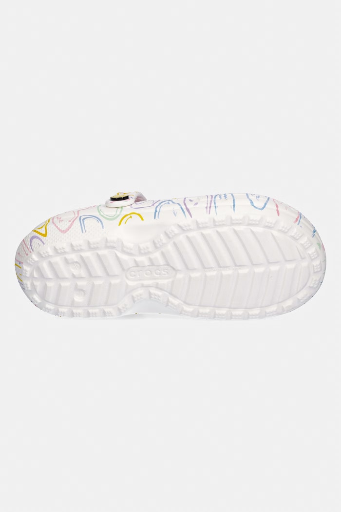 Crocs papuci Smiley Classic Lined Clog 211696.90H multicolor