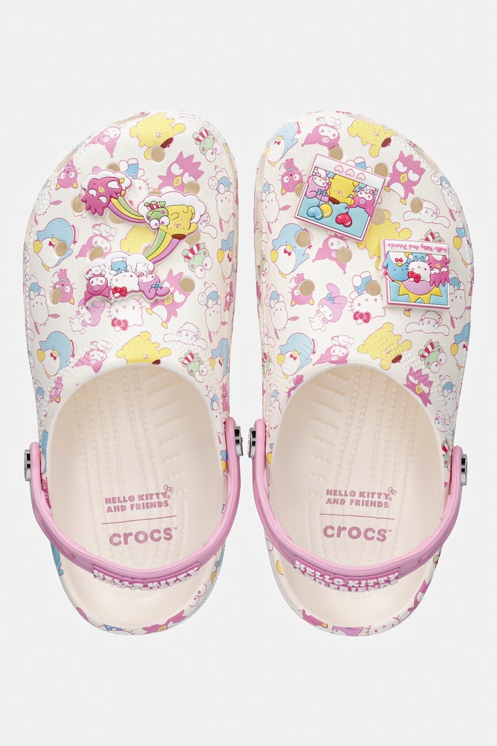 Crocs šľapky dámske Classic Hello Kitty Pastel Clog 212684.90H viacfarebná AA00