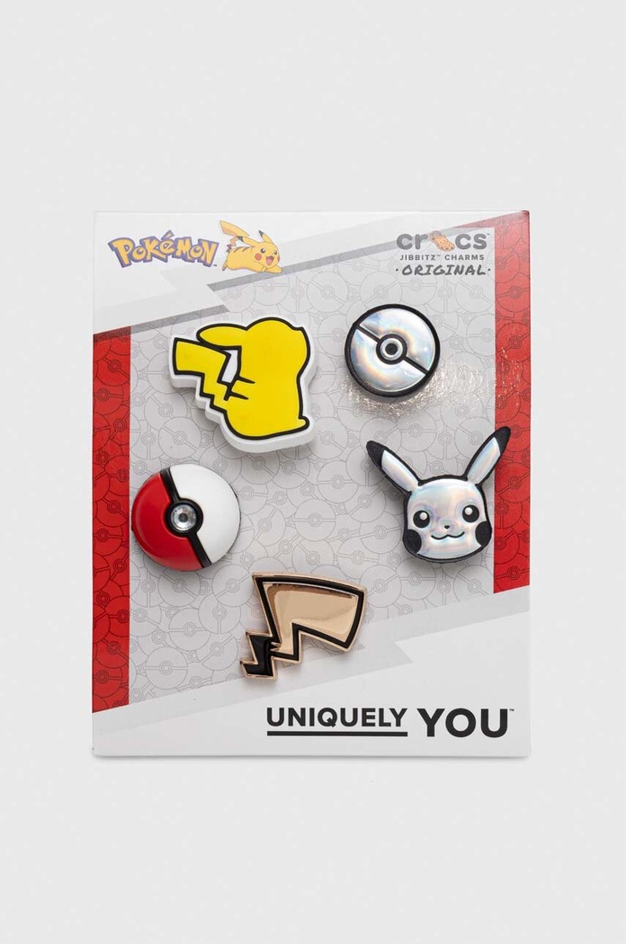 Priponke za otroške čevlje Crocs x Pokemon 5-pack Pravljični liki pisana Elevated.Pokemon.5.Pack