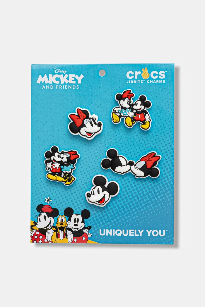 Crocs przypinki do obuwia dziecięce Minnie Mickey Cute 5Pck 5-pack Postacie z bajek czarny 10015938.Minnie.Mickey.
