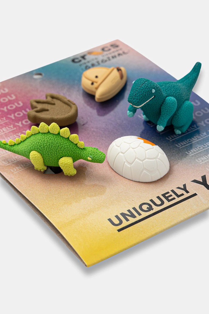Crocs butoane încălțăminte pentru copii 3D Dinosaur Adventure 5 Pack 5-pack 10016193.3D.Dinosaur.Ad multicolor AA00