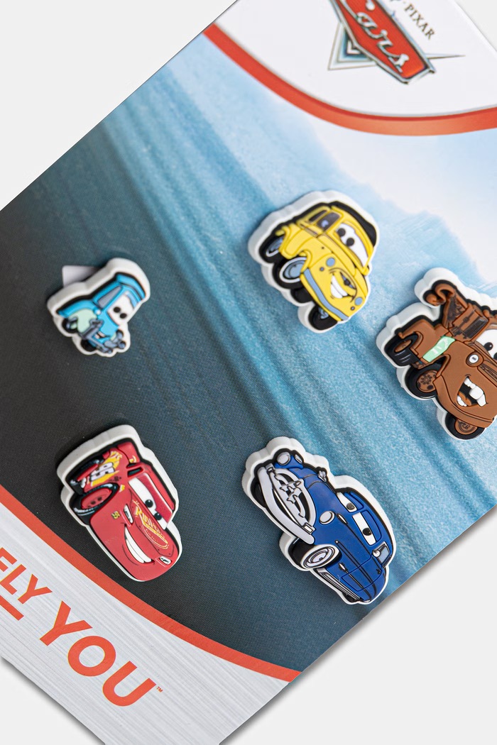 Crocs pini pentru pantofi copii Pixar Cars 5Pck 10017257.Pixar.Cars.5Pc multicolor AA00