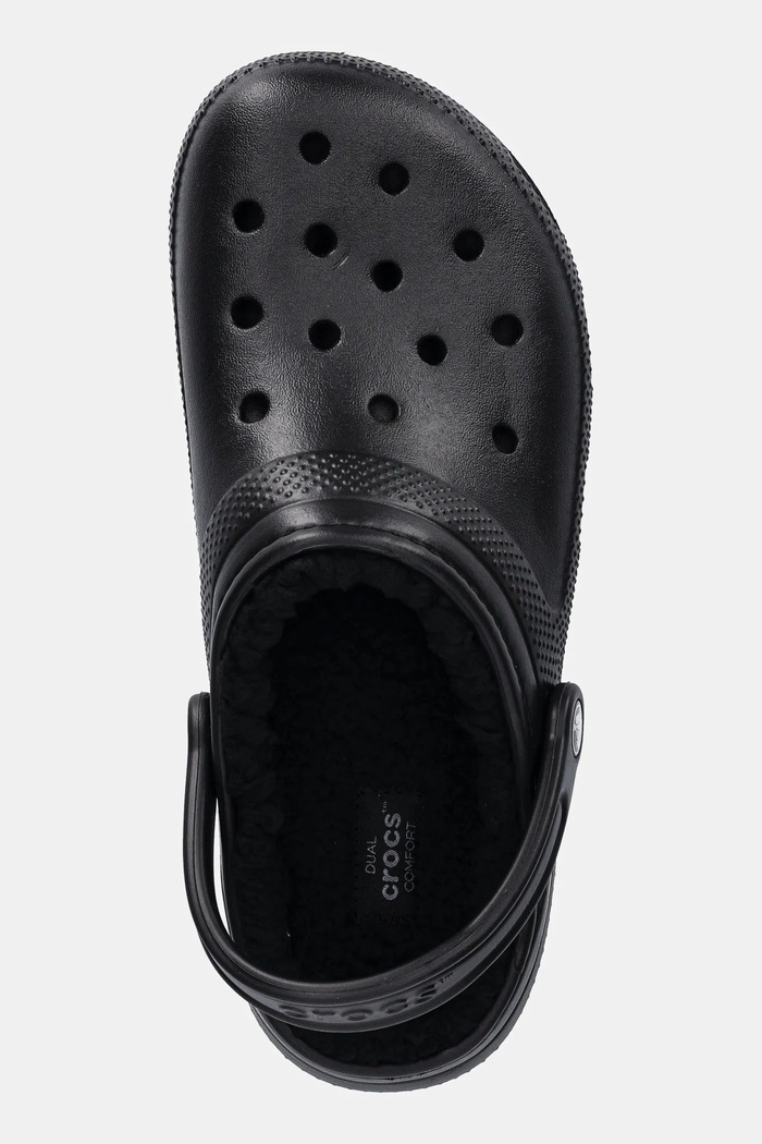 Crocs - Чехли Classic Lined Clog черен 203591.CLASSIC.LINED