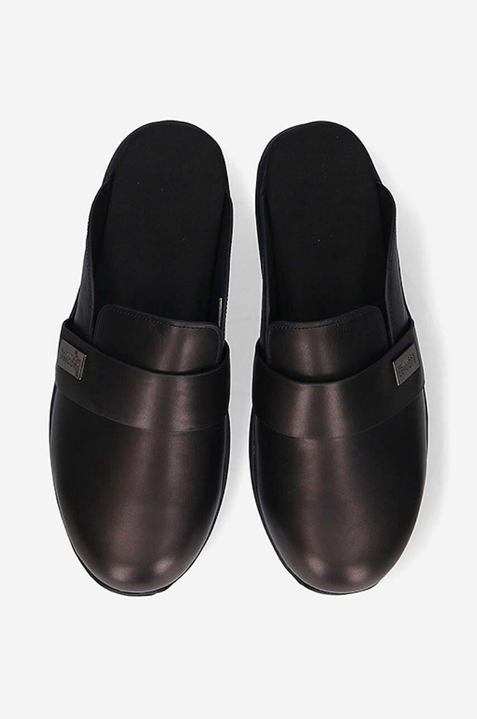 Suicoke șlapi de piele x Tom Wood negru 316LTW.LTW