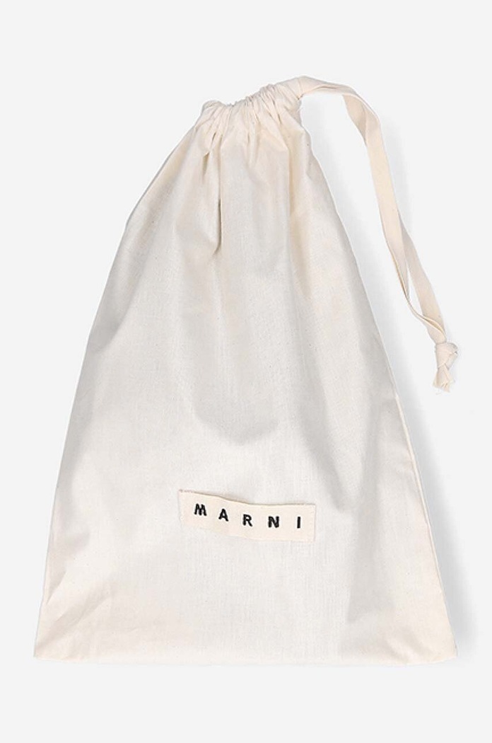 Marni klapki skórzane Sabot SBMR001400.P4554.00W01