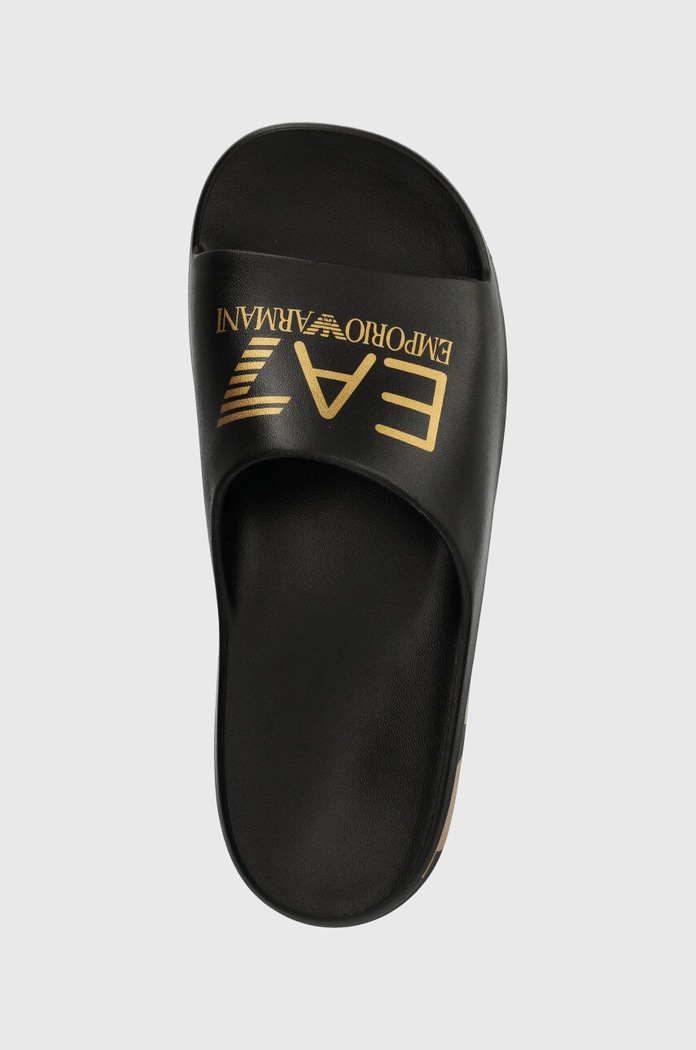 EA7 Emporio Armani klapki czarny XBP008.XK337