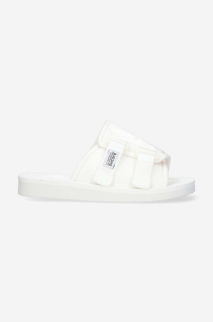 Suicoke klapki KAW-CAB tekstylny biały KAW.CAB