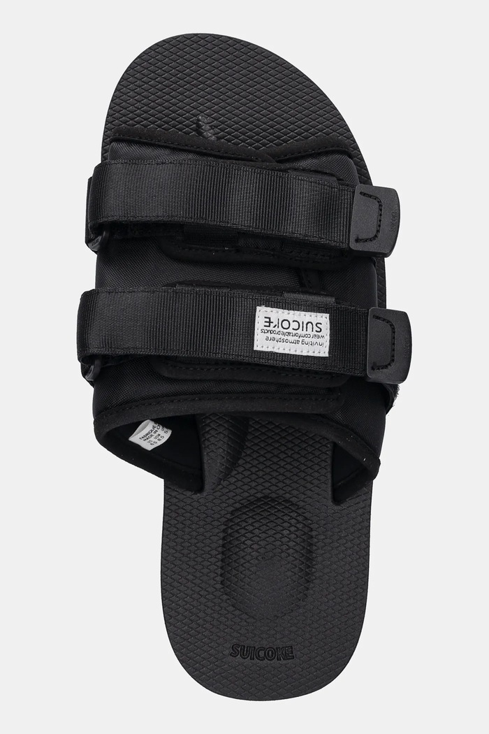 Suicoke sliders MOTO-CAB black MOTO.CAB