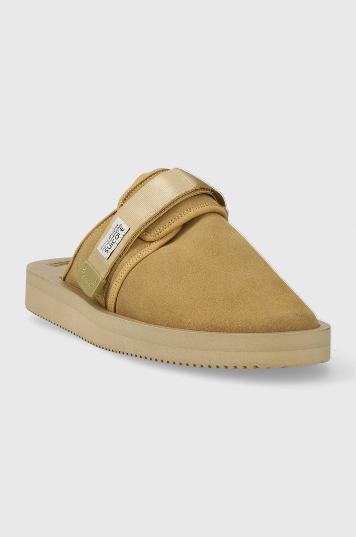 Suicoke Παντόφλες σουέτ Suicoke OG.072VS μπεζ AA00