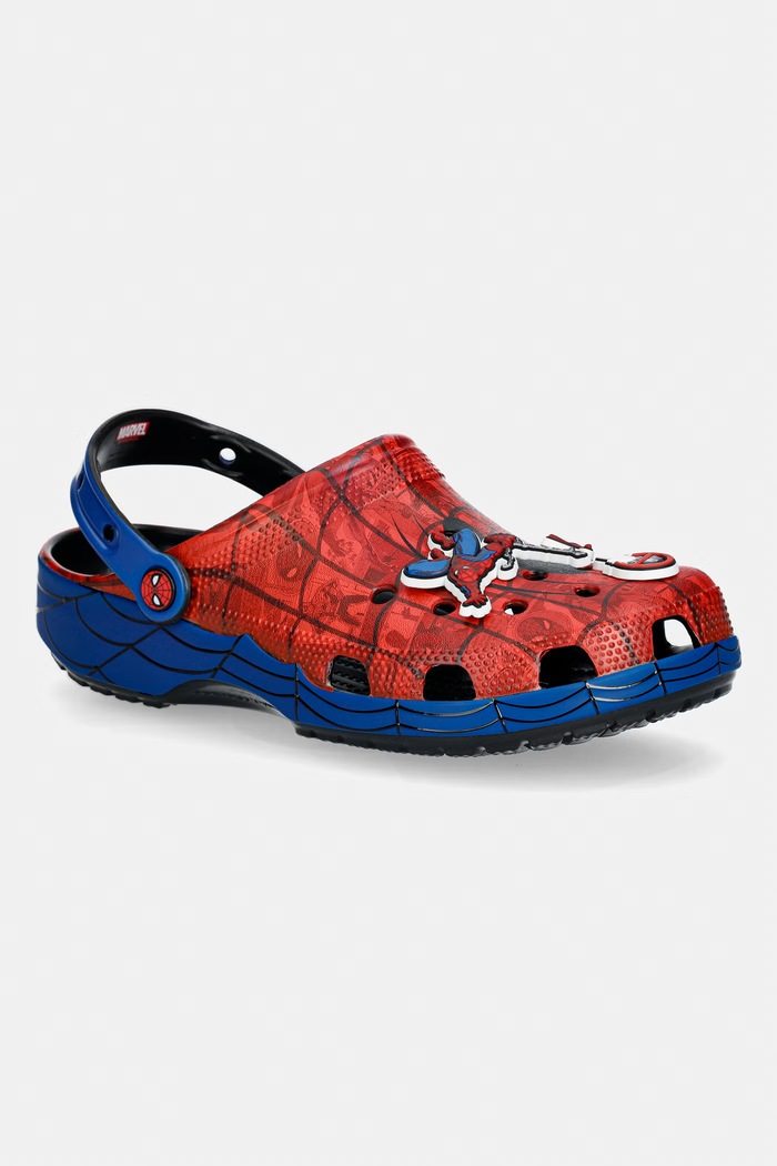 Šľapky Crocs SpidermanWebClsClg plochý červená 211408.90H